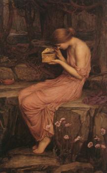 約翰 威廉姆 沃特豪斯 Psyche Opening the Golden Box 約翰 威廉姆 沃特豪斯 Psyche Opening the Golden Box